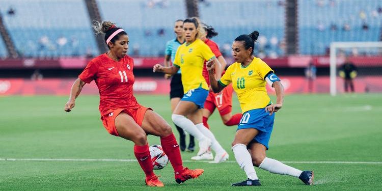 Brasil cai para Canadá nos pênaltis e é eliminado em Tóquio