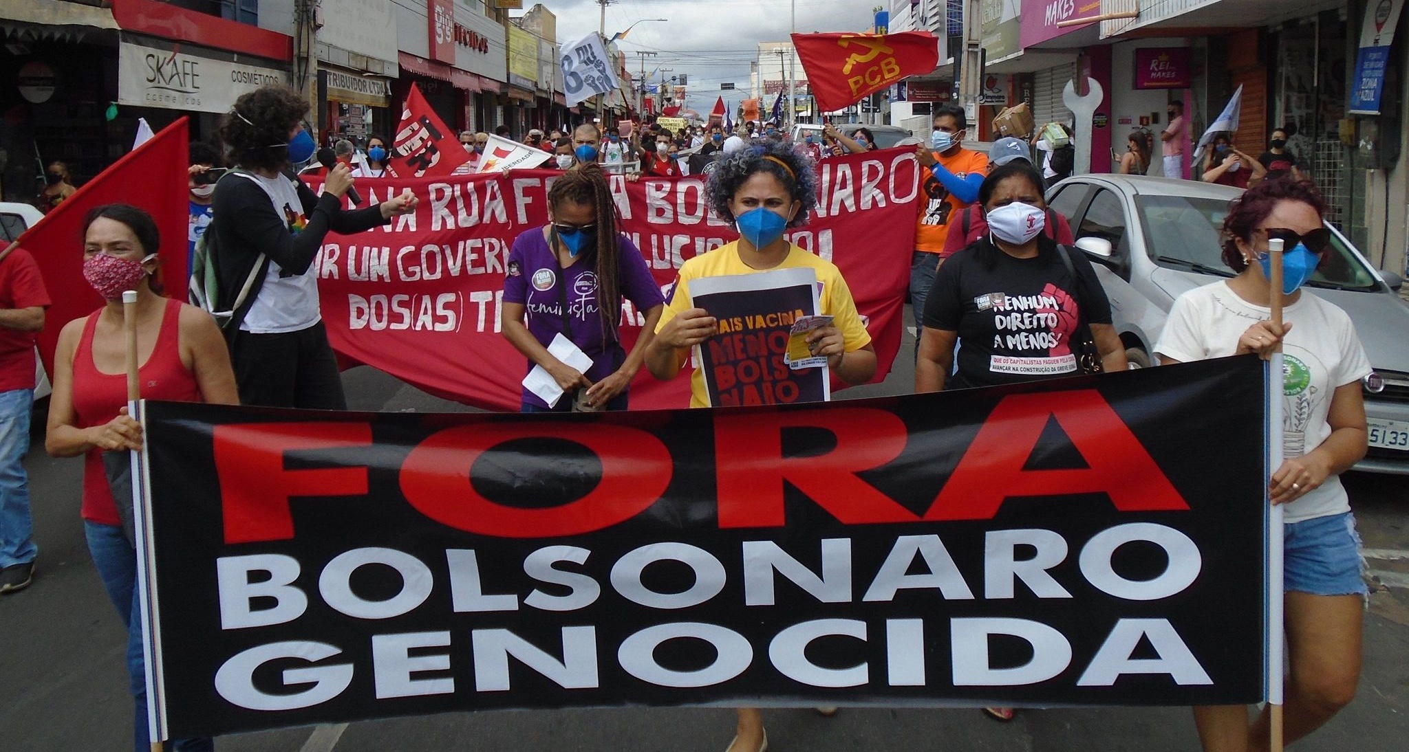 Manifestacao Contra Bolsonaro E A Favor Da Vacina Lota Ruas De Juazeiro Do Norte Neste Sabado 24 Revista Cariri