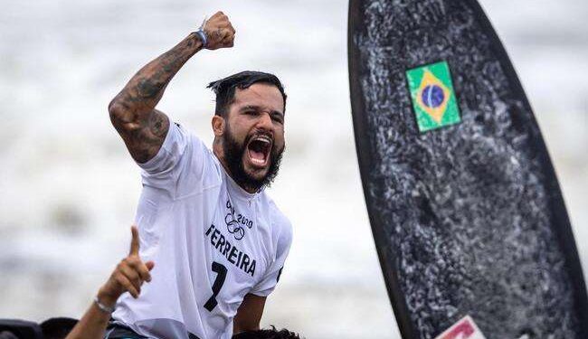 Italo Ferreira conquista 1º ouro do Brasil na Olimpíada de Tóquio e faz história no surfe