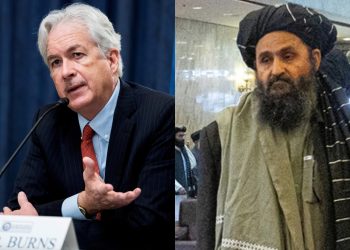 O diretor da CIA (agência de inteligência dos Estados Unidos), William Burns, se reuniu secretamente no Afeganistão com Mullah Abdul Ghani Baradar, um dos cofundadores do Talibã e chefe político do grupo extremista, segundo o jornal "The Washington Post (Foto: Montagem/Reuters)