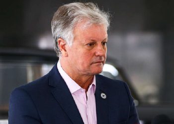 Airton Antonio Soligo, conhecido como Airton Cascavel, presta depoimento à CPI da Pandemia nesta quinta-feira (05) (Foto: Marcelo Camargo/Agência Brasil)