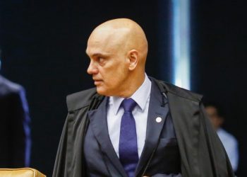 O ministro do Supremo Tribunal Federal Alexandre Moraes; magistrado instaurou a segunda investigação contra o presidente Jair Bolsonaro (Foto: Sérgio Lima/Poder 360)