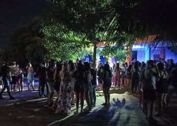 A primeira ocorrência aconteceu no distrito Estrela, a cerca de oito quilômetros da sede do municípioonde havia uma festa com cerca de 500 pessoas (Foto: Vigilância Sanitária/Divulgação)