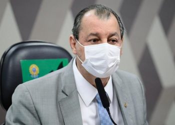 Presidente da CPI da Covid, senador Omar Aziz (PSD-AM) (Foto: Pedro França/Agência Senado)
