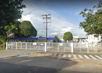 Fábrica da Panasonic em Manaus (Foto: Reprodução/Google Earth)