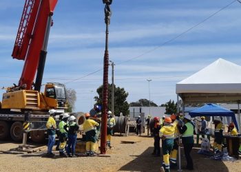 De acordo com a Cagece, o poço conta agora com uma vazão de 120 m³/s (Foto: Divulgação/Cagece)