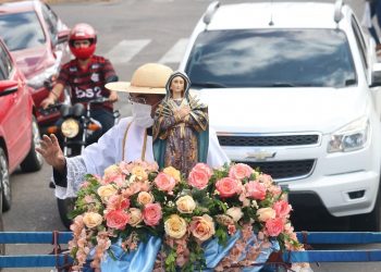 Na romaria de 2020, em que foi celebrada a morte do Padre Cícero, o governo municipal emitiu um decreto proibindo a entrada de ônibus e caminhões com romeiros no período de maior circulação dos visitantes (Foto: Divulgação)