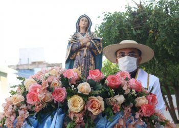A Romaria de Nossa Senhora das Dores acontece até o dia 15 de setembro, em Juazeiro do Norte (Foto: Divulgação/Basílica de Nossa Senhora das Dores)