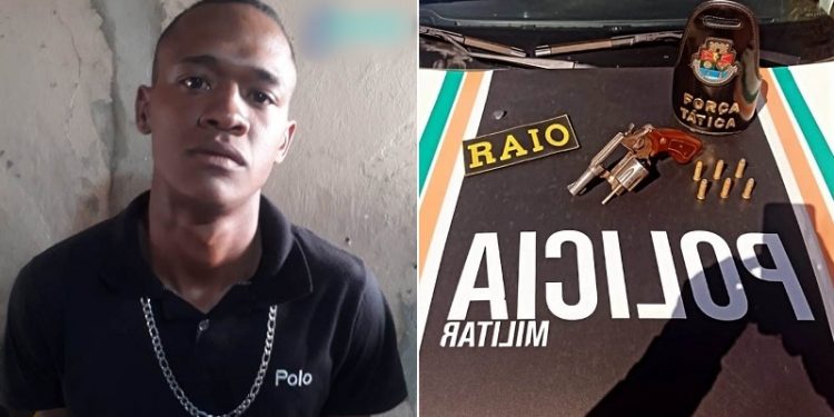 Investigado por homicídios e de integrar facção criminosa é preso pela Polícia Militar em Barbalha