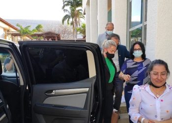 Ministra Damares Alves cumpre agenda no Cariri (Foto: Antônio Rodrigues)