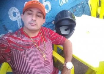 Manoel Rodrigues da Silva, de 44 anos, o “Neto” como era apelidada a vítima morreu no local do crime (Foto: Arquivo pessoal)