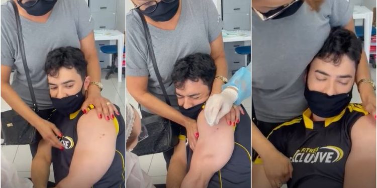 Personal trainer com fobia a agulhas encoraja pessoas com o mesmo medo a se vacinarem contra a Covid (Foto: Arquivo pessoal/Reprodução)