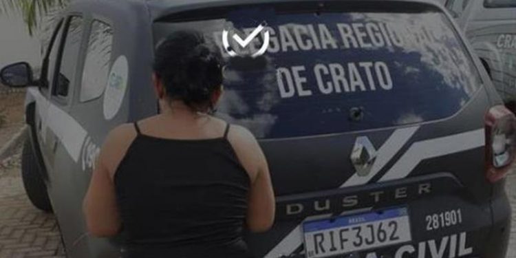 Mulher investigada por crime de furto é presa pela Polícia Civil em Crato