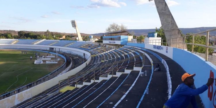 Estádio Mirandão, em Crato, está liberado para competições estaduais