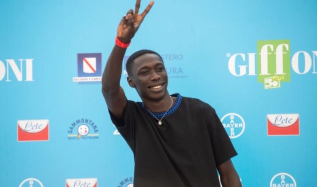 Khaby Lame no dia 23 de julho, no Festival de Cinema de Giffoni, na Campânia (Itália) (Foto: Iván Romano/Getty Images)