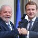 Desafeto de Bolsonaro, Macron recebe Lula com pompa e circunstância