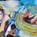 Artista cratense pinta mural em homenagem à Marília Mendonça