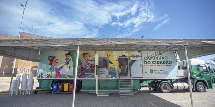 Caminhão do Cidadão atende a região do Cariri nesta semana; veja cidades