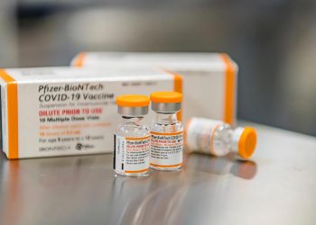 Vacina da Pfizer para crianças de 5 a 11 anos (Foto: Pfizer via AP)