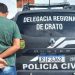 Polícia Civil prende suspeito de envolvimento em assassinato de biólogo em Crato