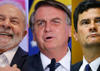 Lula, Bolsonaro e Moro estão nas três primeiras posições da pesquisa (Foto: Ueslei Marcelino/Reuters/Adriano Machado/Marcelo Camargo/Agência Brasil)