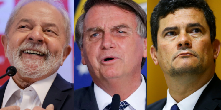 Modalmais/Futura: Lula lidera, seguido de Bolsonaro e com 3ª via distante