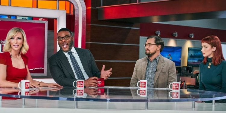 “Não Olhe Para Cima” se torna o filme da Netflix mais visto em uma única semana