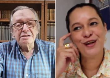 ‘Que Deus perdoe ele de todas as maldades’, diz filha de Olavo após morte