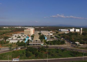 Vista aérea do campus Juazeiro do Norte (Foto: Divulgação/UFCA)