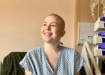 "Feliz surpresa", diz Marina Alves sobre regressão da doença (Foto: Arquivo Pessoal)