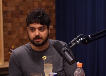 Monark, apresentador do Flow Podcast (Foto: Reprodução/YouTube)