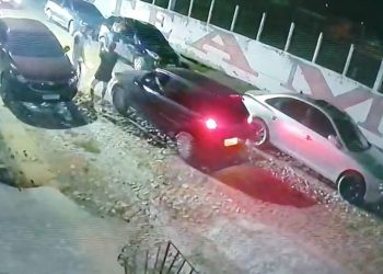 Policial militar de Pernambuco efetua pelo menos três tiros em homem no Crato (Foto: Reprodução)