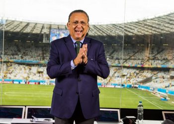 Galvão Bueno narrou diferentes Copas do Mundo (Foto: João Miguel Júnior/TV Globo)