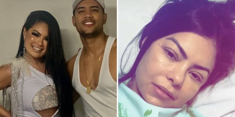 Viúvo de Paulinha Abelha compartilha vídeo da cantora no leito do hospital: ‘eu tinha tanta fé’