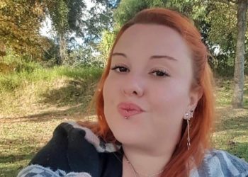 Samantha Mantovani morreu tentando apartar briga em Curitiba (Foto: Samantha Mantovani/Redes sociais)