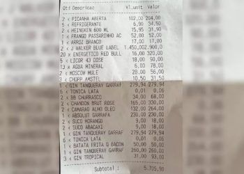 Homem é preso após fingir mal-estar para não pagar conta de R$ 6 mil em bar de Goiânia (Foto: Reprodução)