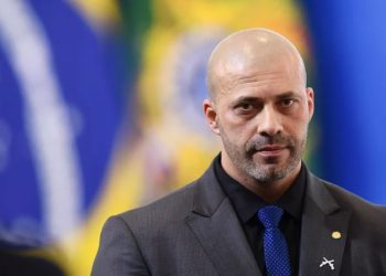 O deputado bolsonarista Daniel Silveira (PTB-RJ) (Foto: Evaristo Sa/AFP)