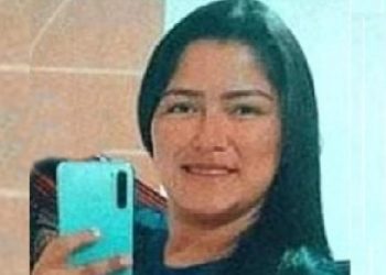 Estefani Maria de Jesus, de 28 anos, estaca grávida de três meses (Foto: Arquivo pessoal)
