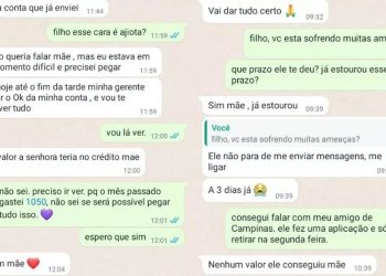 Suposto filho dizia que estava sendo ameaçado por agiota (Foto: Reprodução)