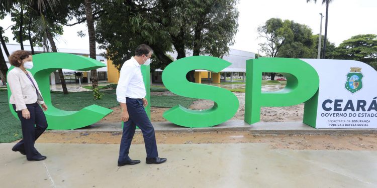 Camilo Santana inaugura primeira etapa Centro Integrado de Segurança Pública