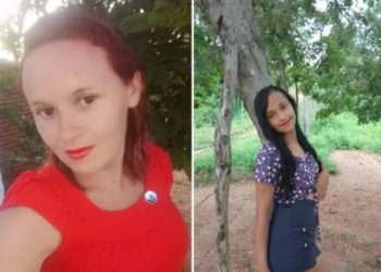 Adriana Alves Ferreira e Maria Marilene Silva Lima, naturais de Farias Brito (Foto: Arquivo pessoal)