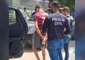 Janailson Sousa da Rocha, de 23 anos, residia no Sítio Serra da Mata no município de Porteiras, onde foi preso (Foto: Divulgação/PCCE)