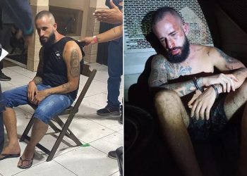 Ruan Pamponet Costa, de 28 anos, quando foi preso em Fortaleza, em novembro de 2021 (Foto: Reprodução)