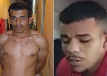 Wesley Wilkinson e Álisson Barbosa foram presos na cidade de Barbalha (Foto: Reprodução)