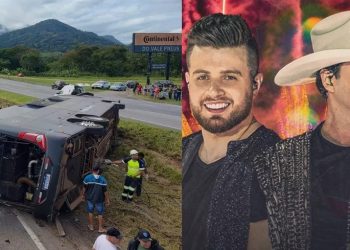 Acidente com ônibus mata cantor sertanejo e mais 5 pessoas