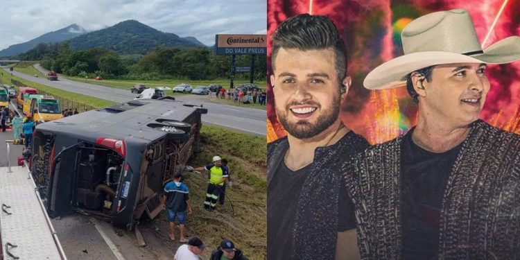 Acidente com ônibus mata cantor sertanejo e mais 5 pessoas