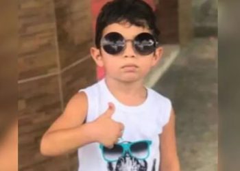 Dhiego Otaviano, de apenas três anos, morreu atropelado em Juazeiro do Norte uma semana antes do aniversário (Foto: Reprodução)