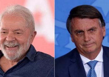 O ex-presidente Lula (PT) e o presidente Jair Bolsonaro (PL) (Fotos de Douglas Magno/AFP e Cristiano Mariz/Agência O Globo)