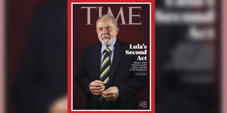 Líder reconhecido mundialmente, Lula é capa da revista “Time”
