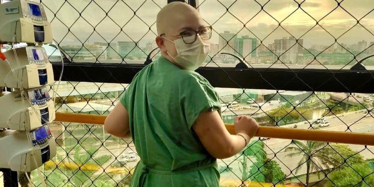 Marina Alves comemora alta hospitalar após transplante